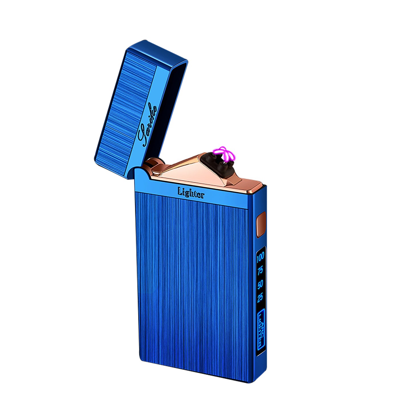 SKRFIRE Arc Plasma Lighter with brushed mechanical body,Switch Rattle Design
