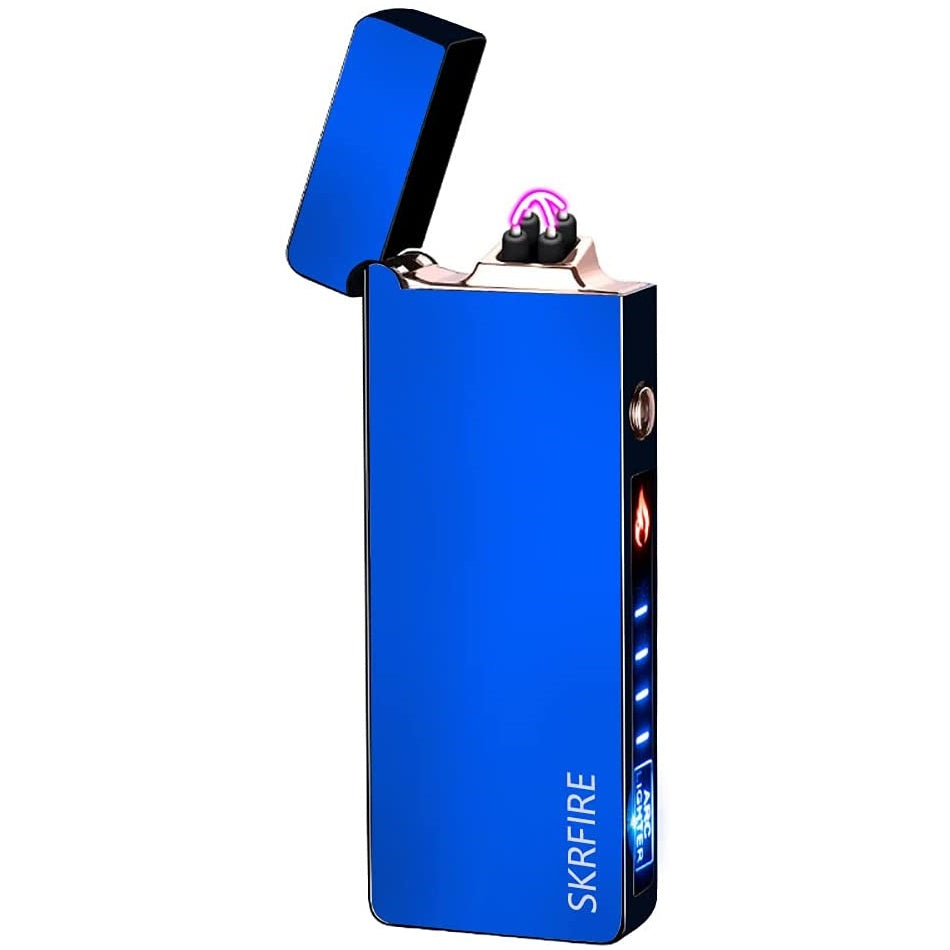 SKRFIRE Arc Plasma Lighter with LED Battery Indicator