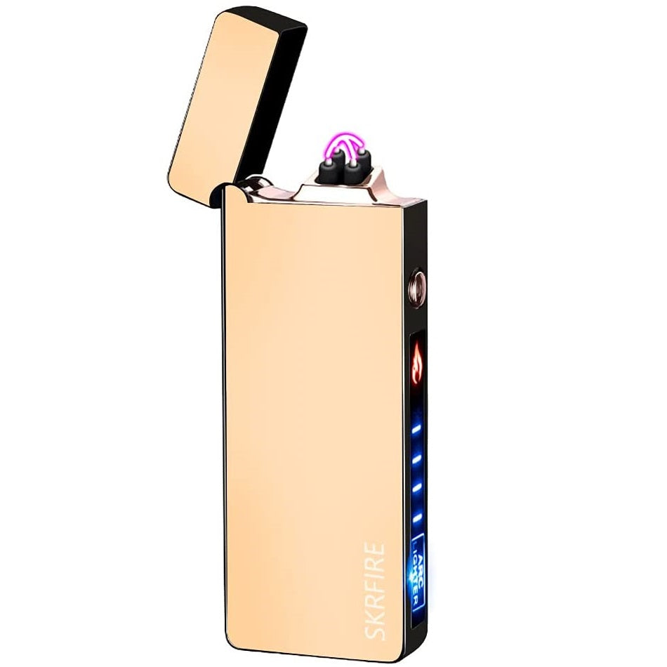 SKRFIRE Arc Plasma Lighter with LED Battery Indicator