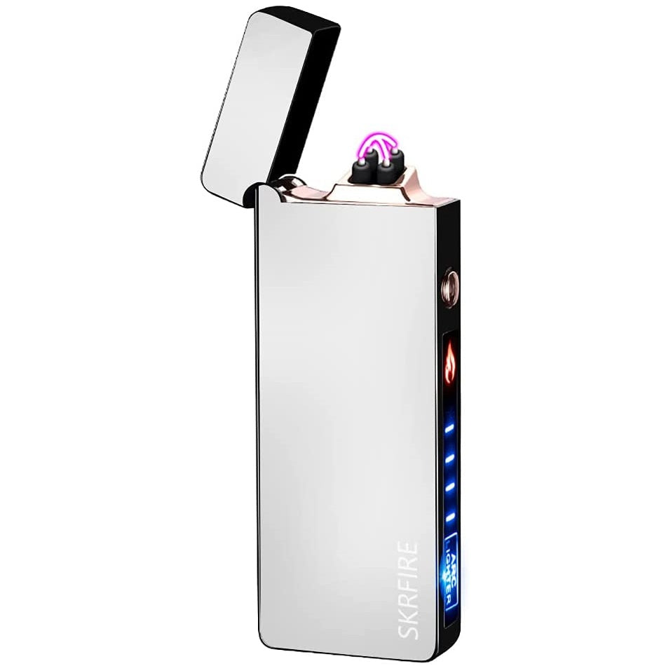 SKRFIRE Arc Plasma Lighter with LED Battery Indicator