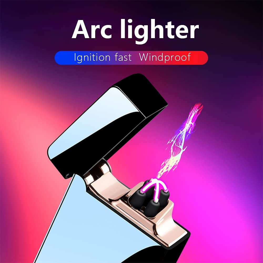 SKRFIRE Arc Plasma Lighter with LED Battery Indicator
