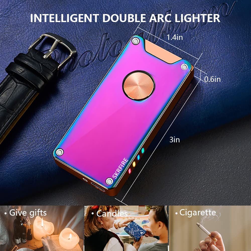 SKRFIRE Arc Plasma Lighter with mechanical body, Switches with design