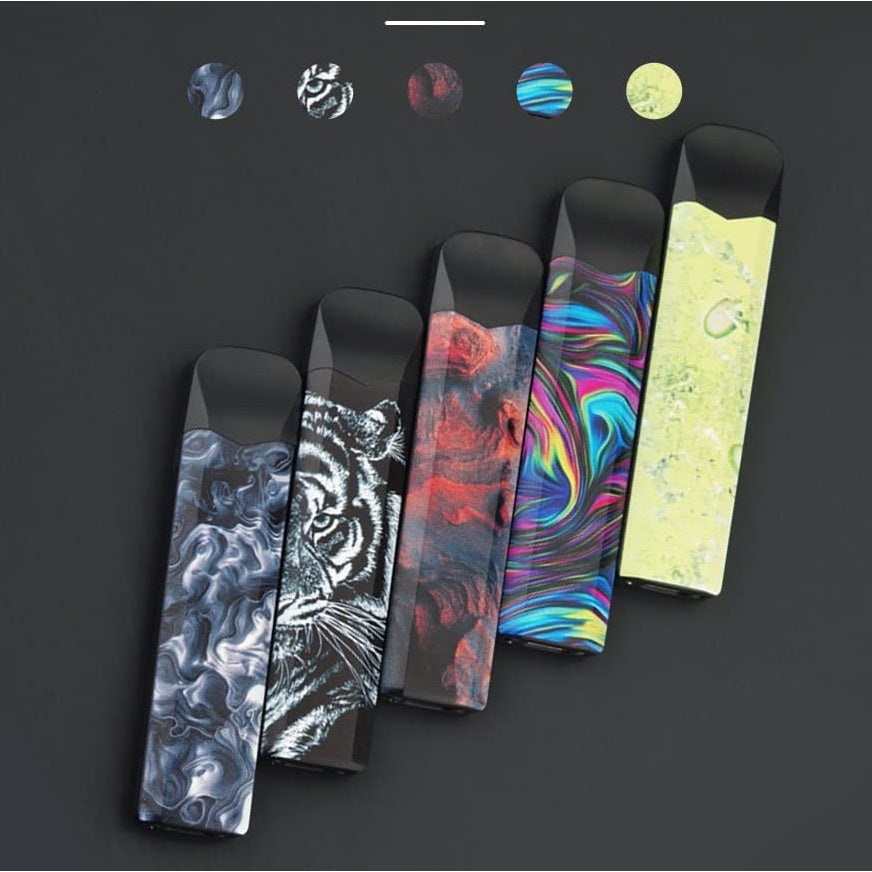 SKRFIRE Mini Lighter, Ultra-Thin Windproof Electric Lighter Double-Sided Tungsten Turbo Lighter Upgraded Touch Switch Lighter Rechargeable USB Lighter with LED Battery Indicator