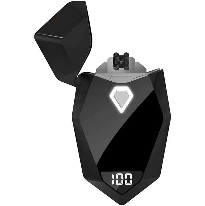 SKRFIRE Arc Plasma Lighter like gemstones, smooth mirror surface