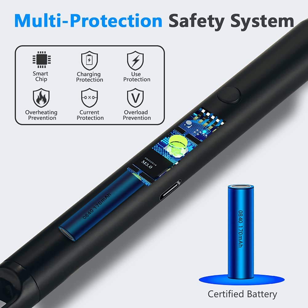 SKRFIRE Arc Plasma Lighter with 360° Flexible Neck