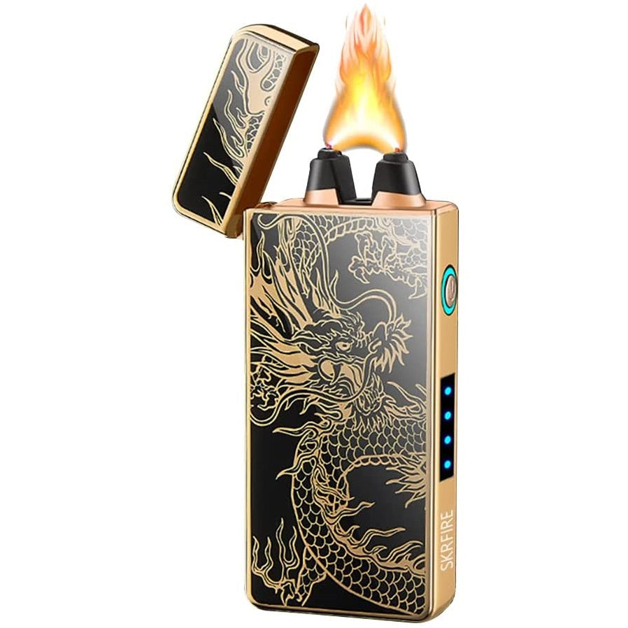 SKRFIRE Arc Plasma Lighter with Personalized Prints