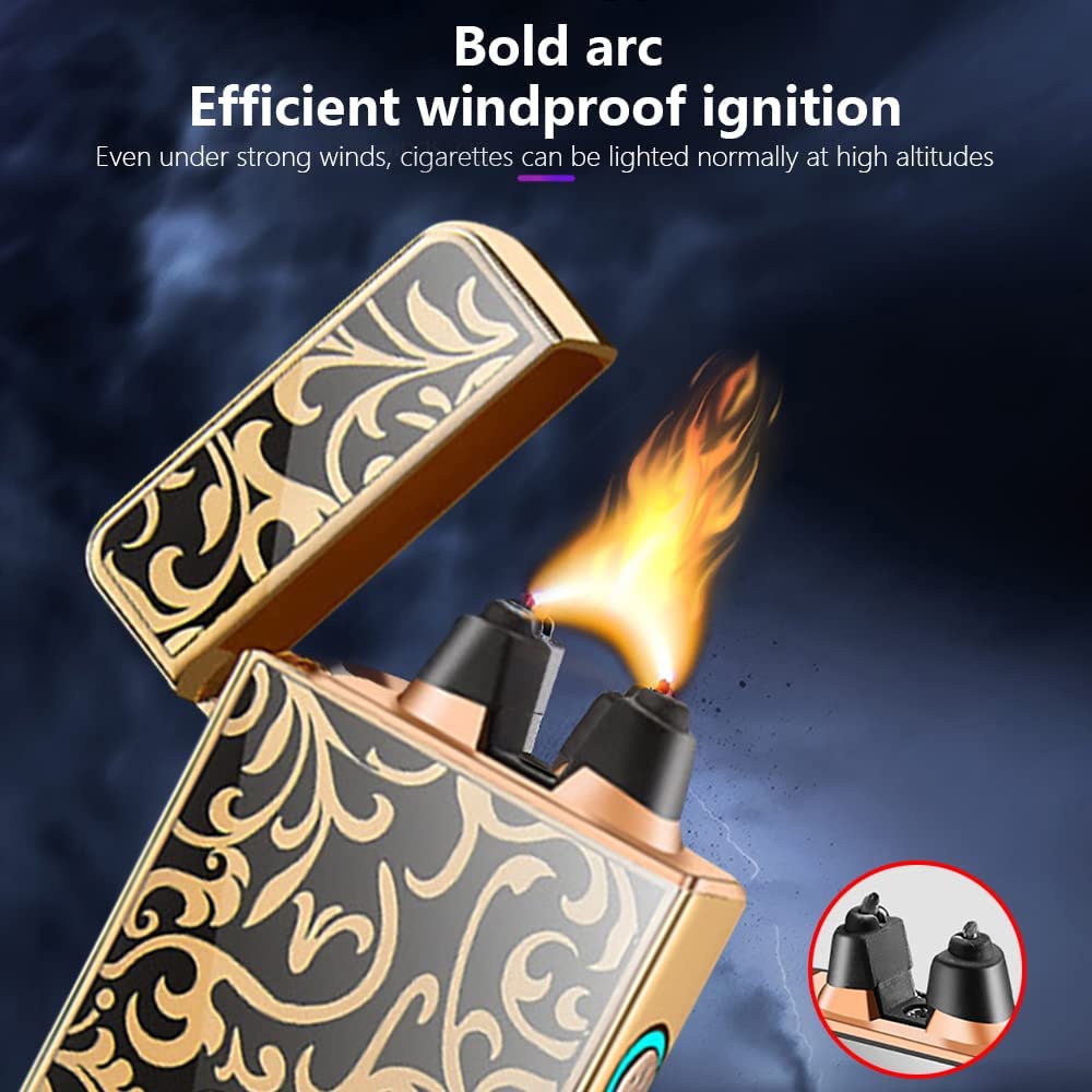 SKRFIRE Arc Plasma Lighter with Personalized Prints